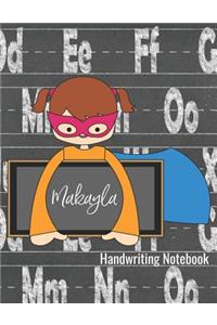 Makayla Handwriting Notebook