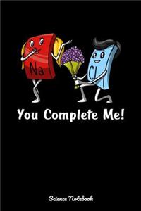 You Complete Me! Science Notebook