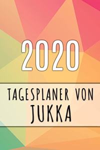 2020 Tagesplaner von Jukka: Personalisierter Kalender für 2020 mit deinem Vornamen