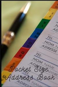 Pocket Size Address Book