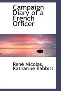 Campaign Diary of a French Officer