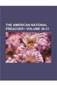 The American National Preacher (Volume 30-31)