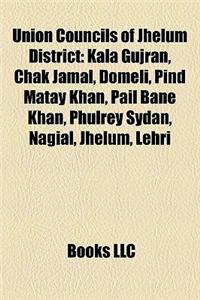 Union Councils of Jhelum District