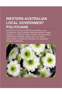 Western Australian Local Government Politicians