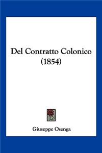 del Contratto Colonico (1854)