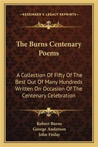 The Burns Centenary Poems