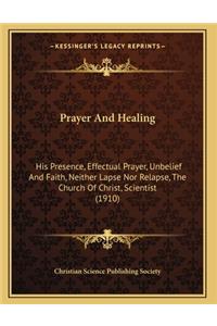 Prayer And Healing