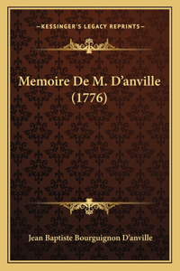 Memoire De M. D'anville (1776)