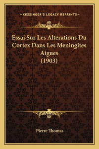 Essai Sur Les Alterations Du Cortex Dans Les Meningites Aigues (1903)