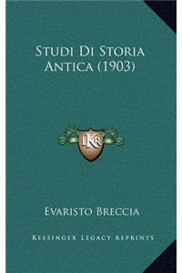 Studi Di Storia Antica (1903)