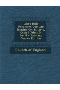 Libro Delle Preghiere Comuni