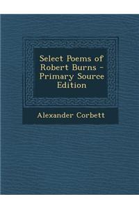 Select Poems of Robert Burns