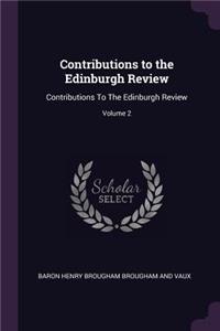 Contributions to the Edinburgh Review