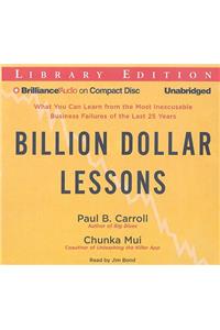 Billion Dollar Lessons