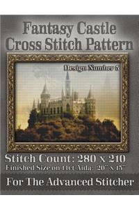 Fantasy Castle Cross Stitch Pattern