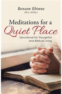 Meditations for a Quiet Place