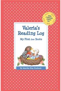 Valeria's Reading Log
