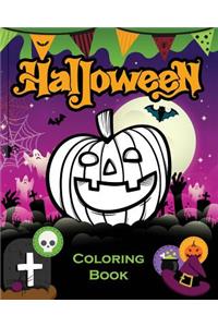 Halloween Coloring Book for Kids