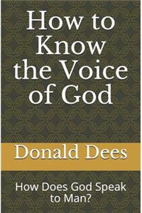 How to Know the Voice of God