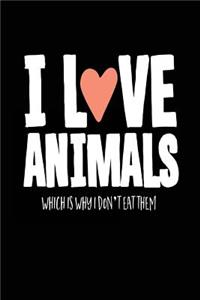 I Love Animals Which Is Why I Don't Eat Them