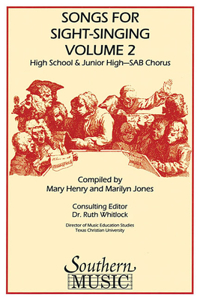 Songs for Sight Singing - Volume 2: Junior High/High School Edition Sab Book