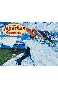 Cal 2020-Art of Johnathan Green Wall
