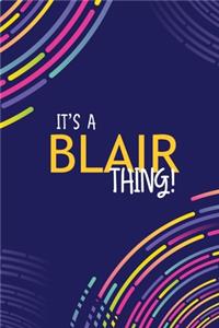 It's a Blair Thing