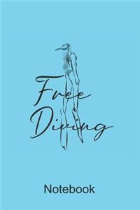 Freediving / Freediver / Apnoe - Notebook