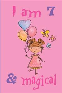 I am 7 and magical Notebook