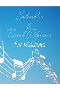 Calendar & Travel Planner for Musicians 2020