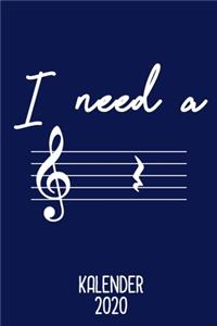 Kalender 2020 I Need A