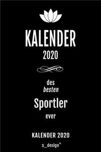 Kalender 2020 für Sportler