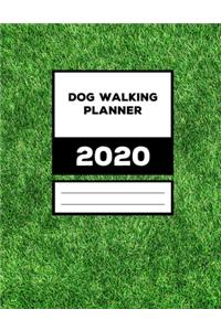 Dog Walking Weekly Planner 2020