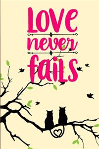 Love never fails