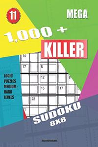 1,000 + Mega sudoku killer 8x8