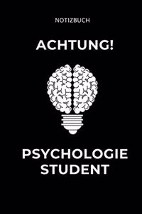 Notizbuch Achtung! Psychologie Student