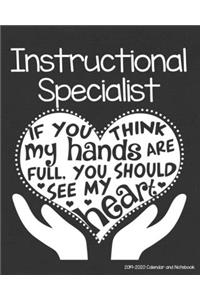 Instructional Specialist 2019-2020 Calendar and Notebook