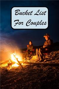 Bucket List For Couples