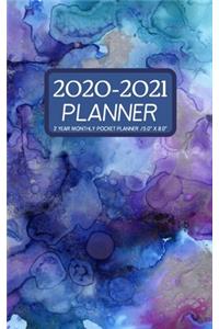 2 Year Pocket Planner 2020-2021