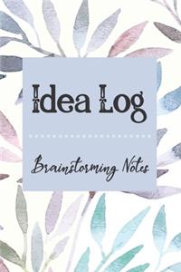 Idea Log