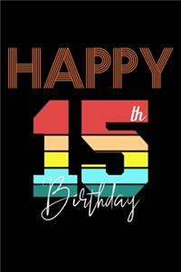 Happy 15th Birthday