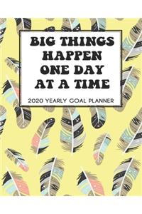 2020 Yearly Goal Planner