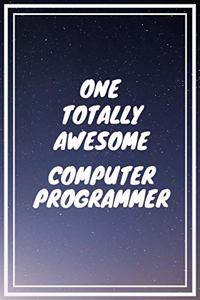 One Totally Awesome Computer Programmer