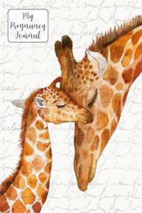 My Pregnancy Journal & Organizer Mother & Baby Giraffes