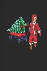 Christmas Tree And Santa