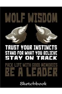 Wolf Wisdom Sketchbook
