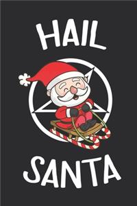 Hail santa Notebook