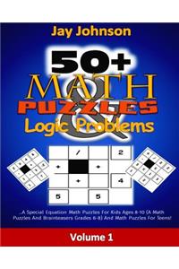 50+ Math Puzzles & Logic Problems