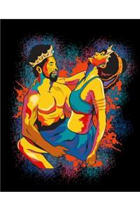 Black King and Queen