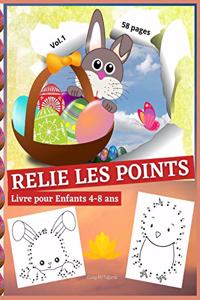 RELIE LES POINTS Livre pour Enfants 4-8 ans